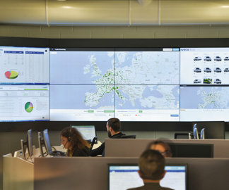 IVECO Daily Transporter mit Connectivity Box für Ferndiagnosen und Wartungsplanung